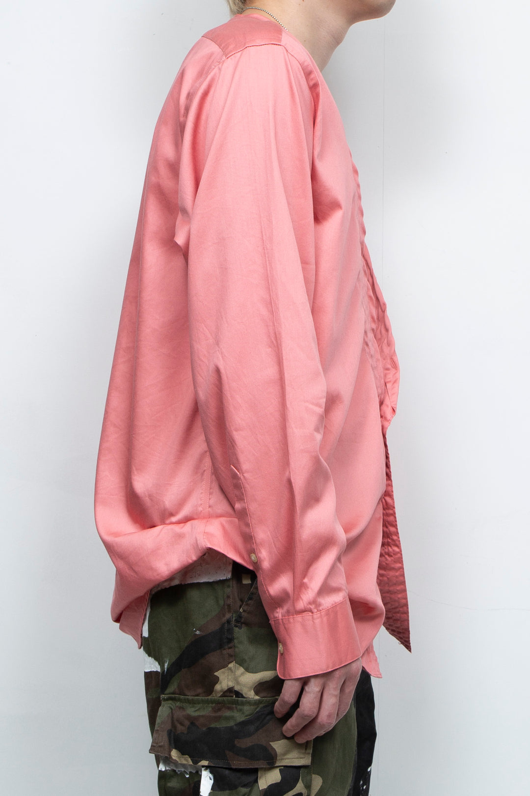 Salmon Pink Shirt JKT