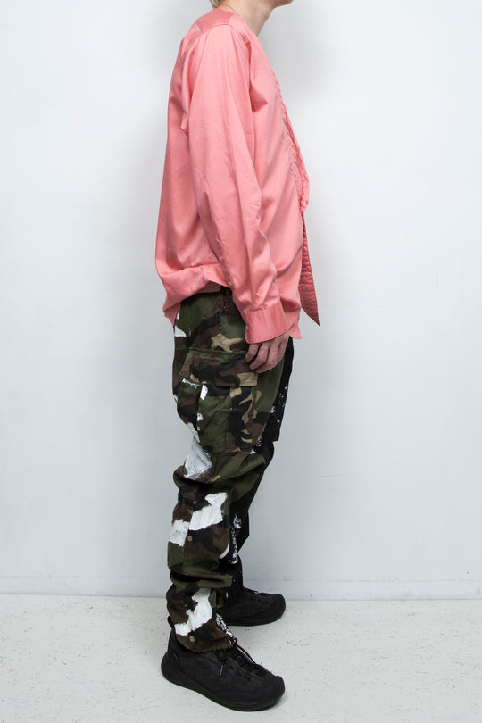 Salmon Pink Shirt JKT