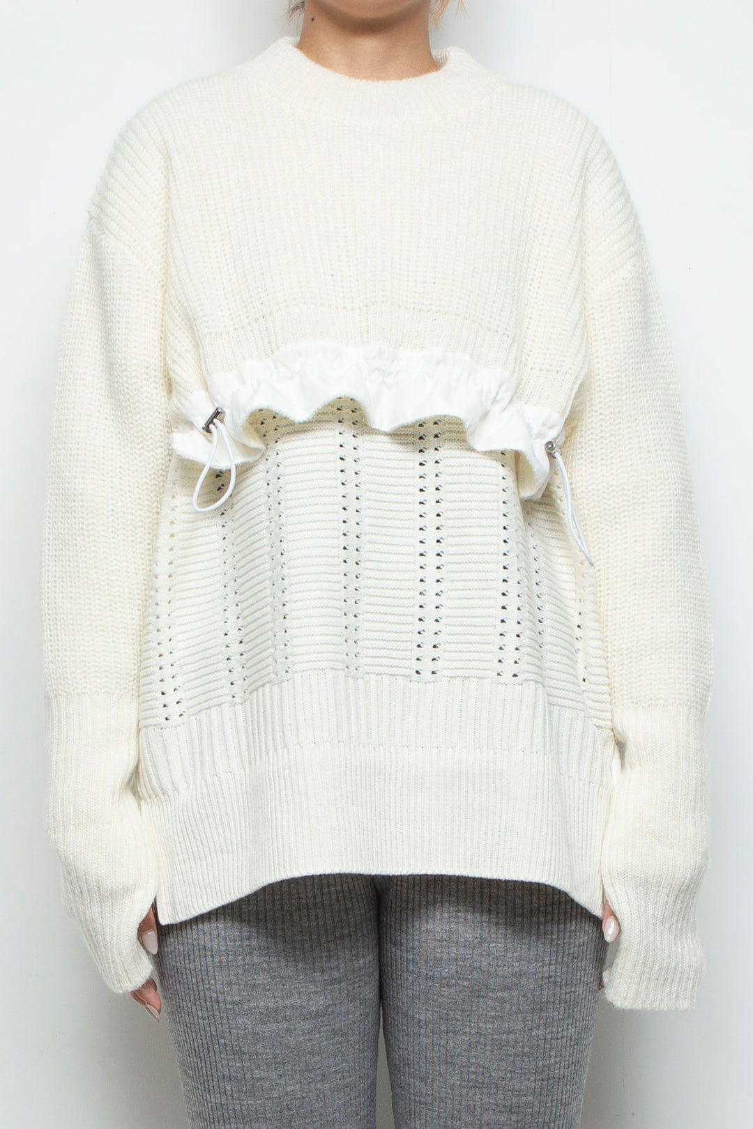 250201 KNIT WHITE