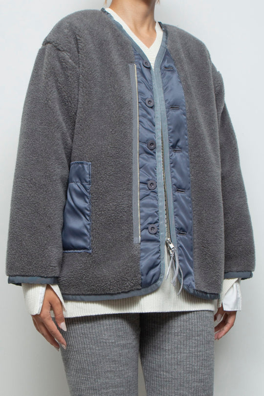 250210 JACKET GRAY