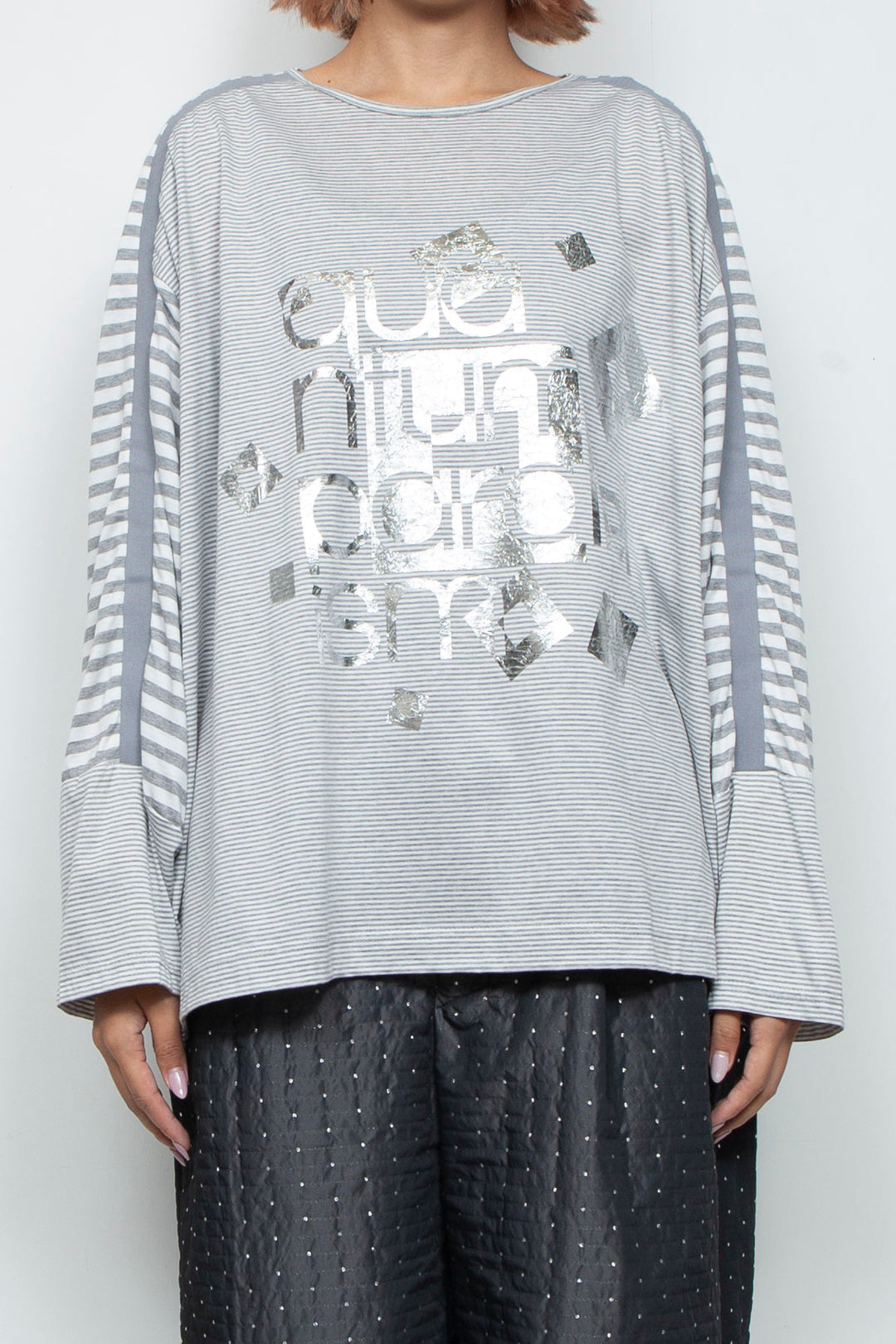 Parallelist Long Sleeve (CH Grey/Snow)