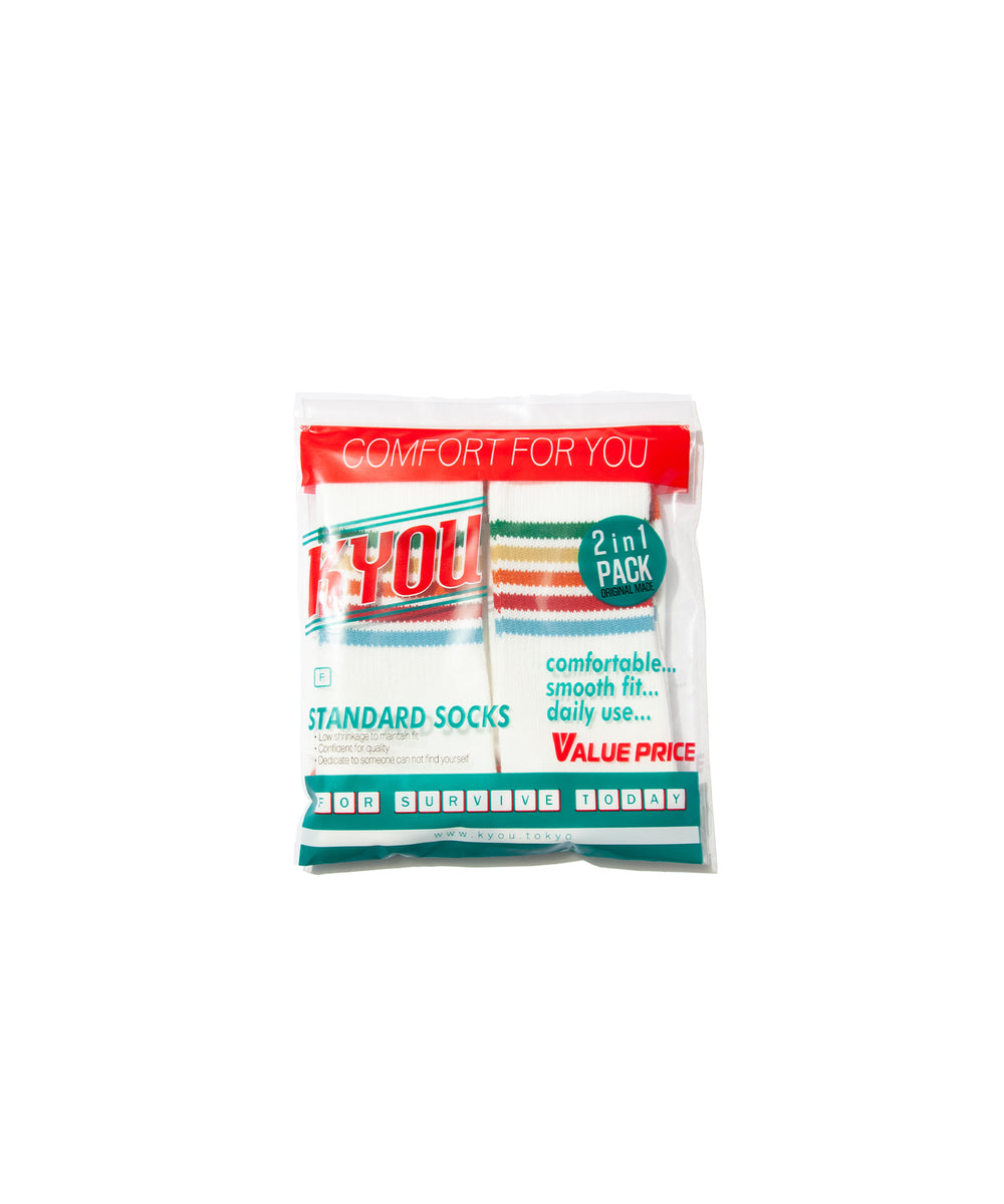 "FEET".03 JQD Multi Line Pack-Socks