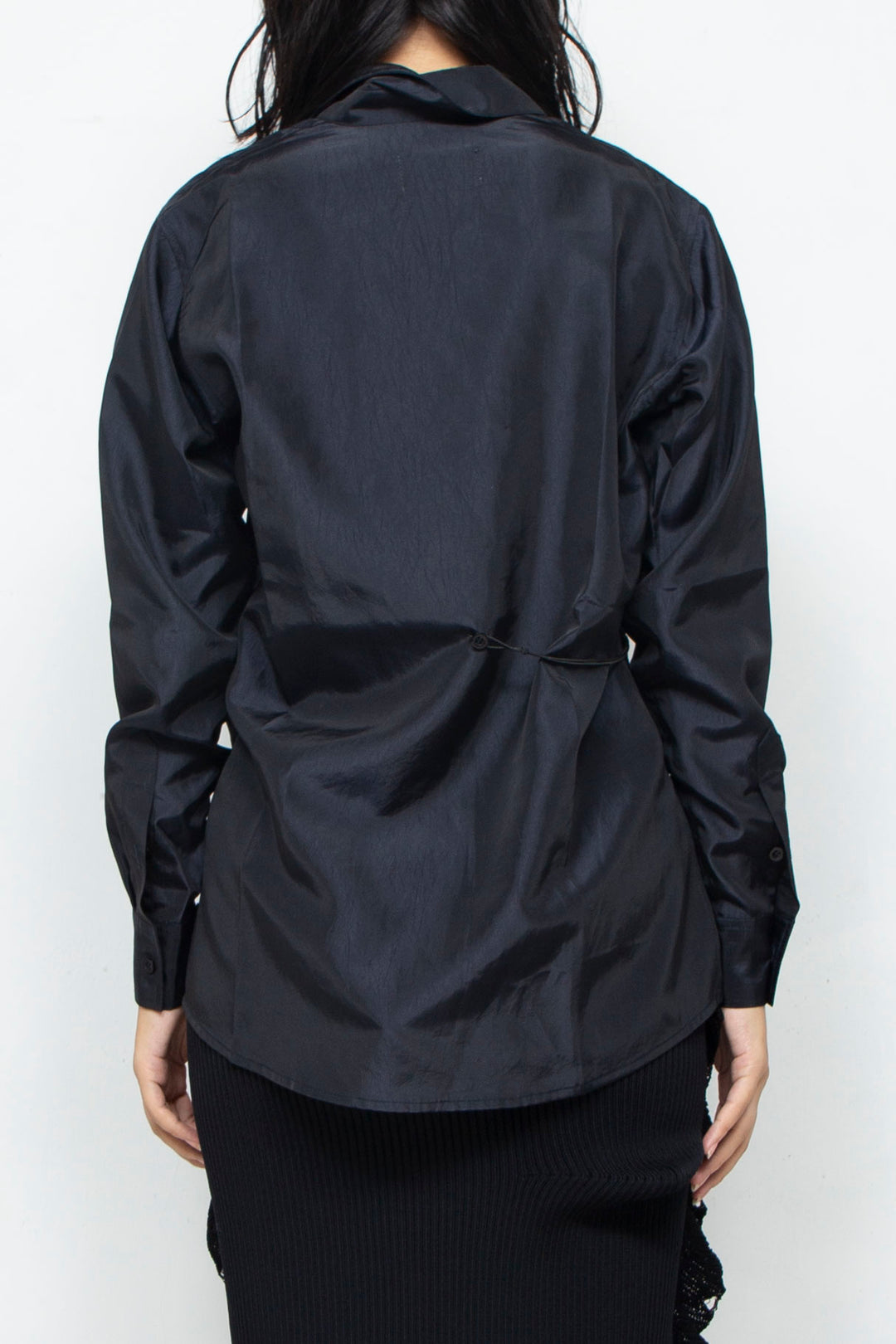 Gather Shirt Dark Navy