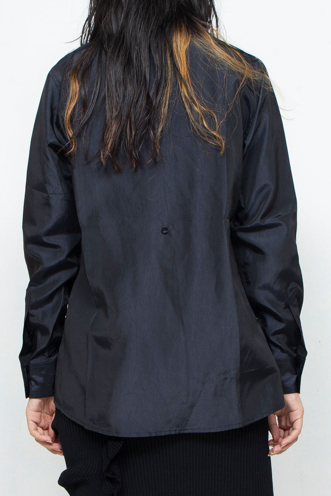 Gather Shirt Dark Navy