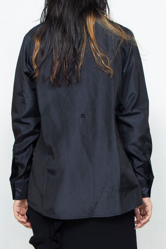 Gather Shirt Dark Navy