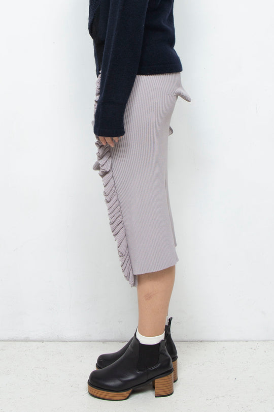 Deformed Skirt Gray