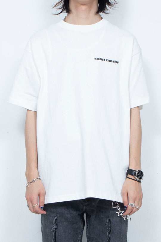 BASIC LOGO T-SHIRT WHT