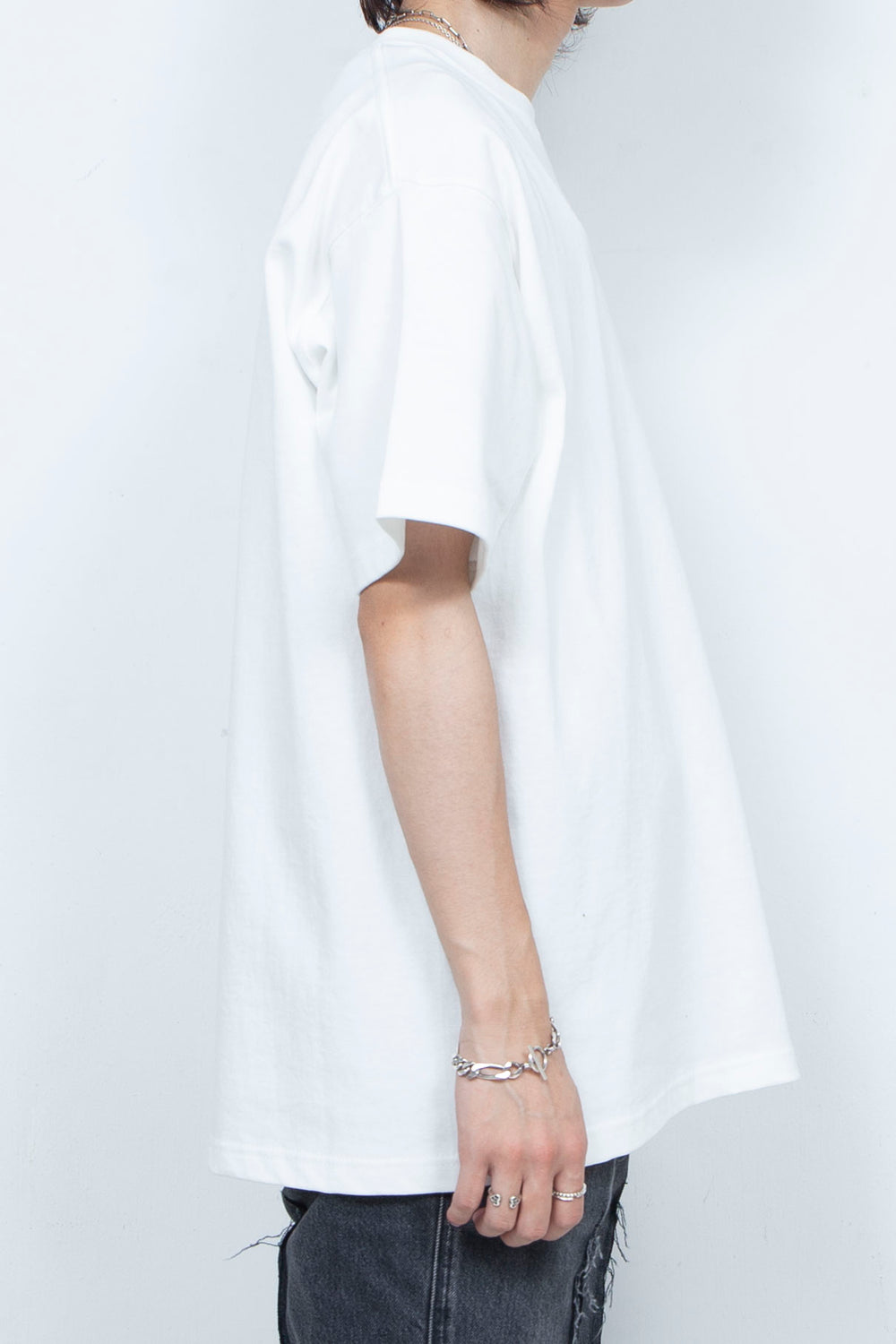 BASIC LOGO T-SHIRT WHT