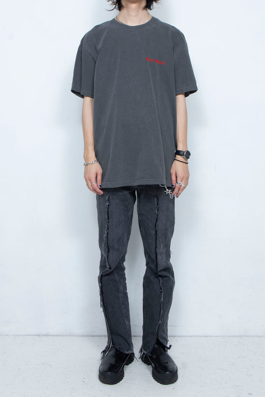 EMBROIDERY LOGO T-SHIRT "OLD ENGLISH"