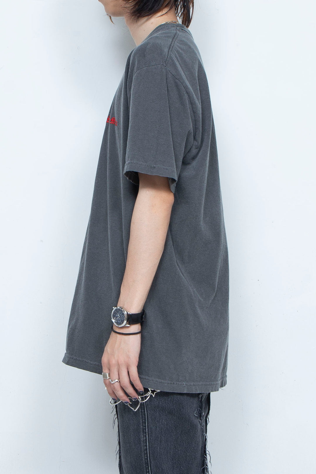 EMBROIDERY LOGO T-SHIRT "OLD ENGLISH"