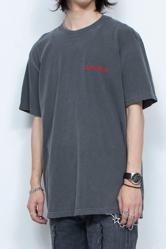EMBROIDERY LOGO T-SHIRT "OLD ENGLISH"