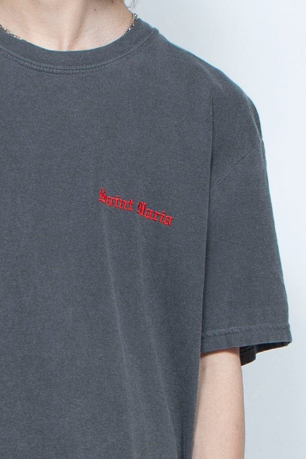 EMBROIDERY LOGO T-SHIRT "OLD ENGLISH"