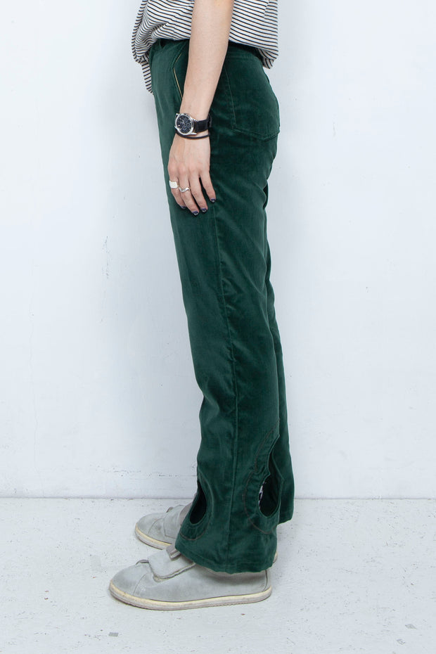 HOLE PUNCH SLACKS Moss