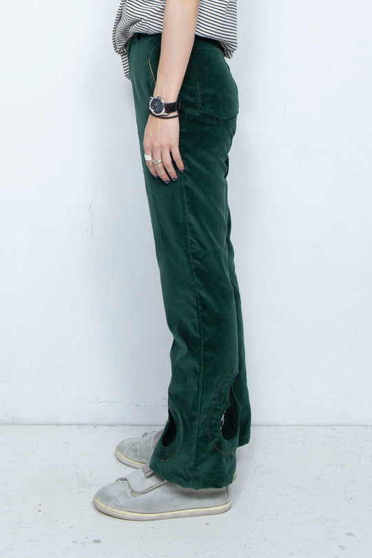 HOLE PUNCH SLACKS Moss