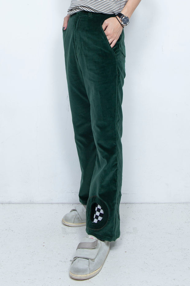 HOLE PUNCH SLACKS Moss