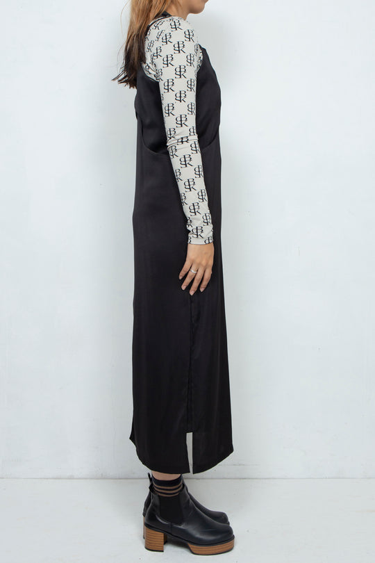 Assemble camisole one-piece /BLACK