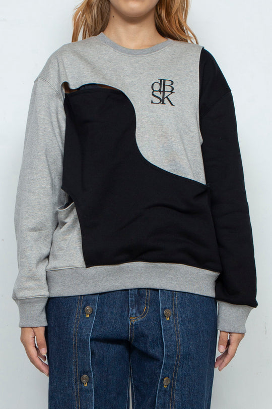Assemble Sweat Tops /BI-COLOR