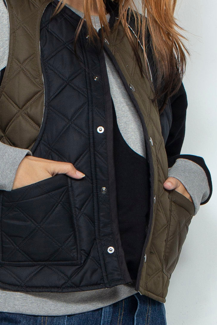 Assemble Quilting Vest Jacket