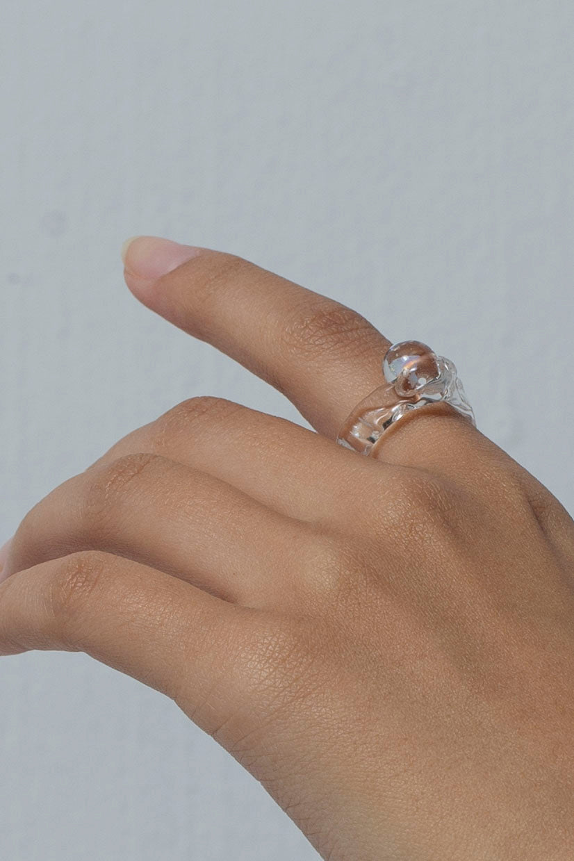 Conceal opal ring