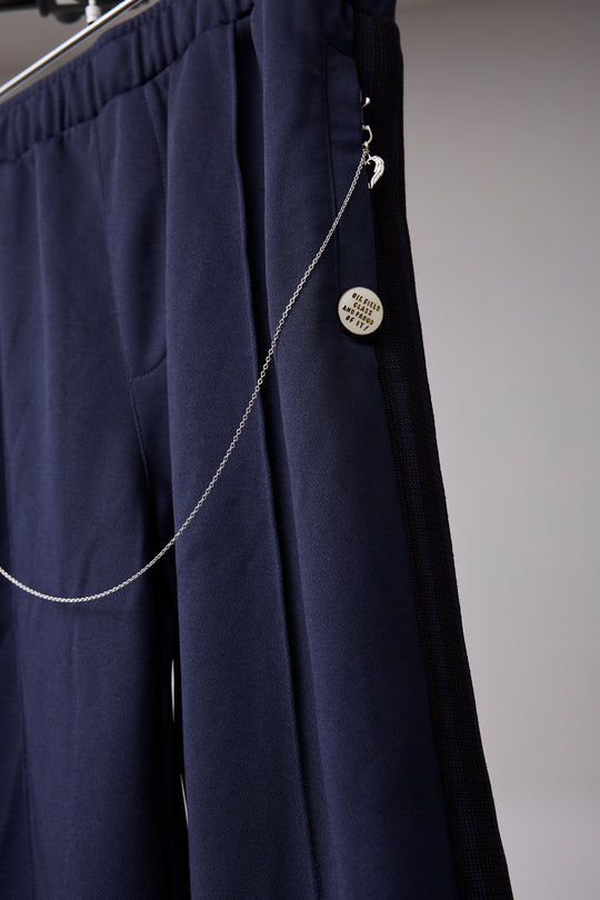 GRADIENT DYED TRACK TROUSERS 03  WHITE