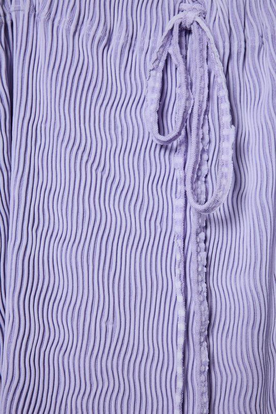 LARGEST SEAMLESS KNIT PT/RIB PURPLE