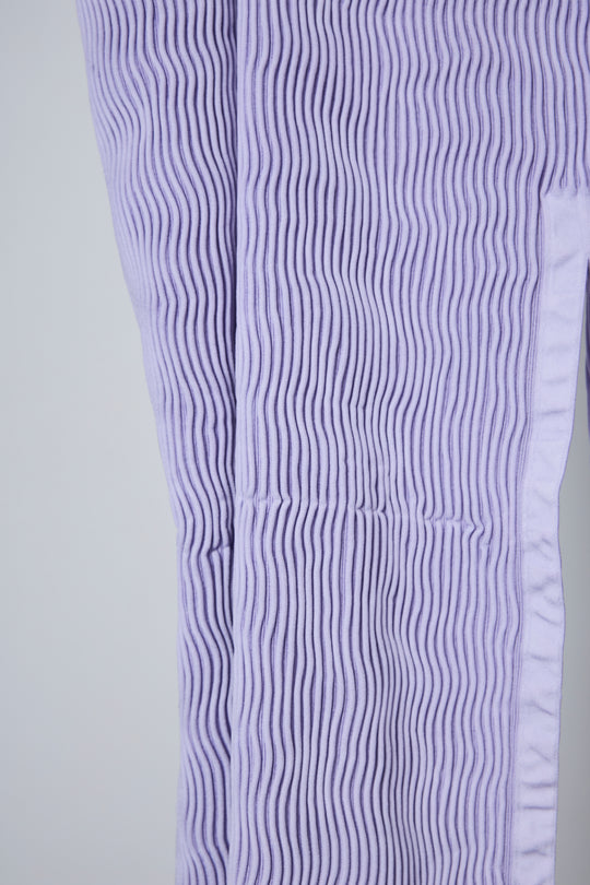 LARGEST SEAMLESS KNIT PT/RIB PURPLE