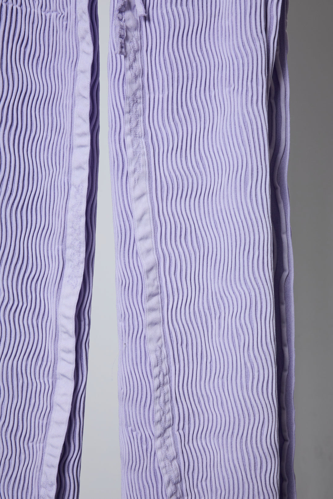 LARGEST SEAMLESS KNIT PT/RIB PURPLE