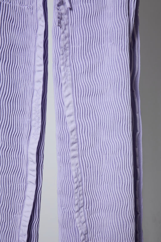 LARGEST SEAMLESS KNIT PT/RIB PURPLE