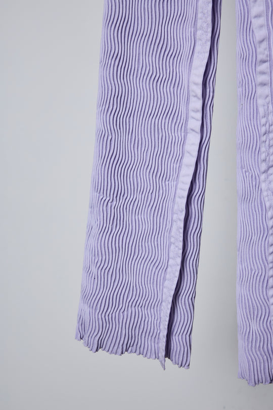 LARGEST SEAMLESS KNIT PT/RIB PURPLE