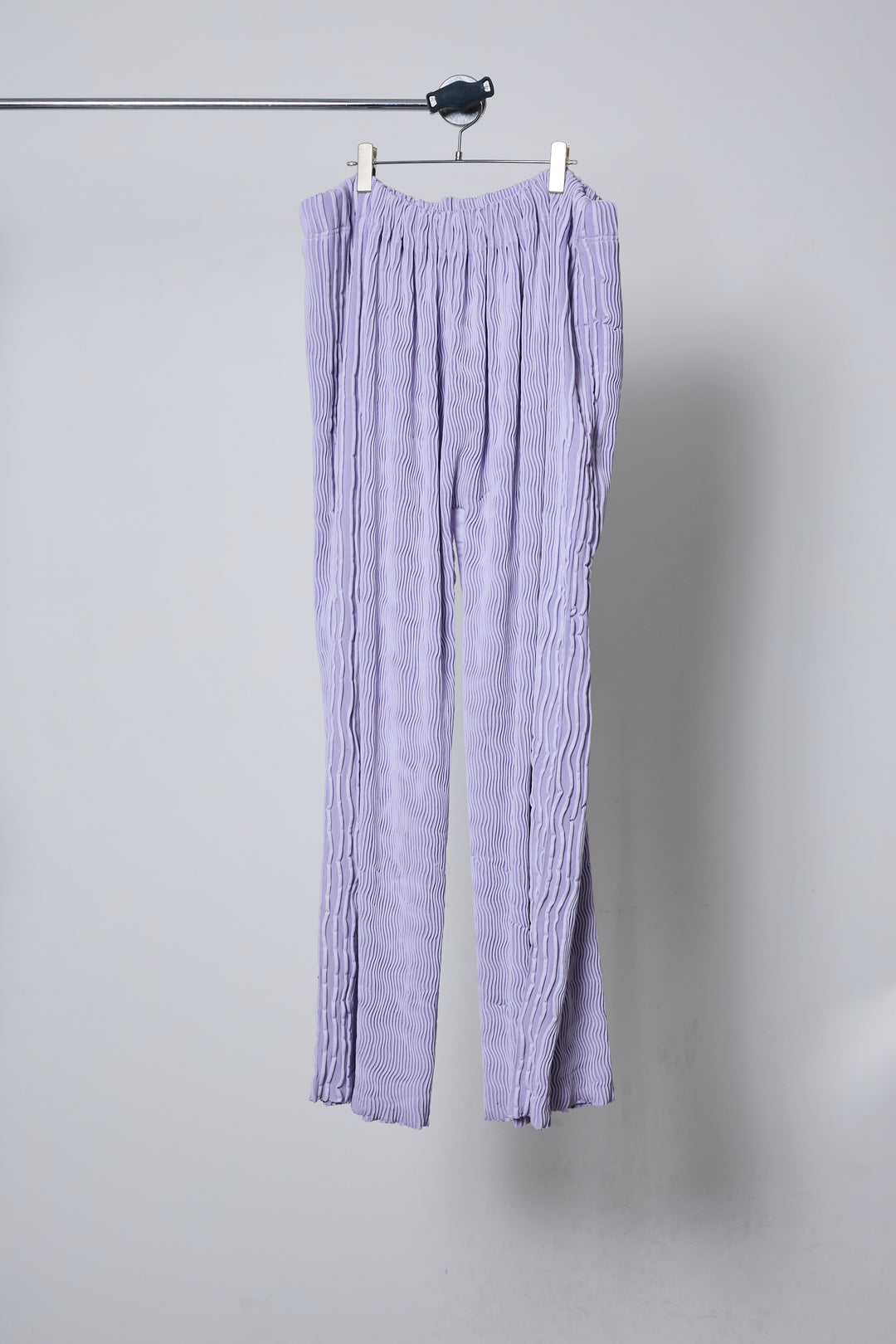 LARGEST SEAMLESS KNIT PT/RIB PURPLE