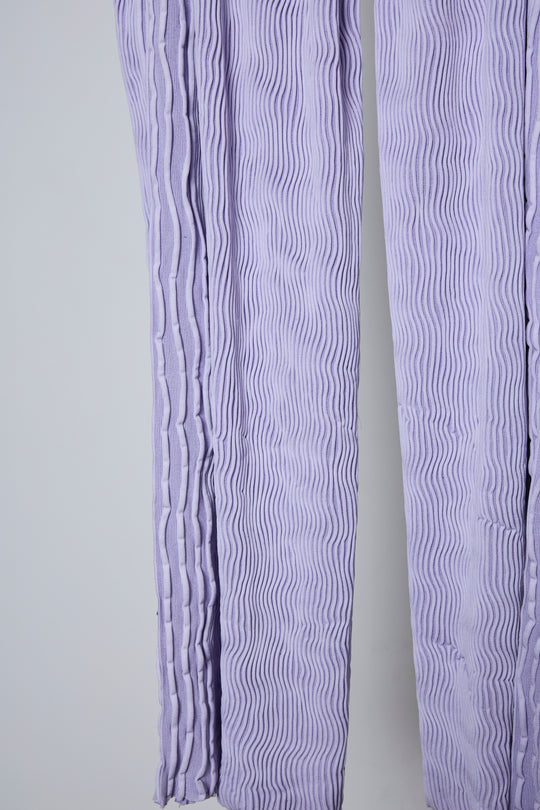 LARGEST SEAMLESS KNIT PT/RIB PURPLE