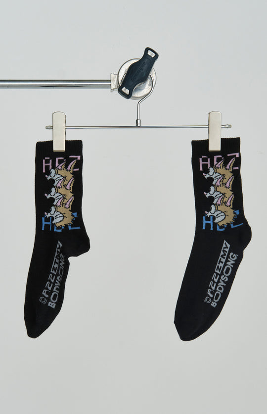 SOCKS! AZZM BLACK