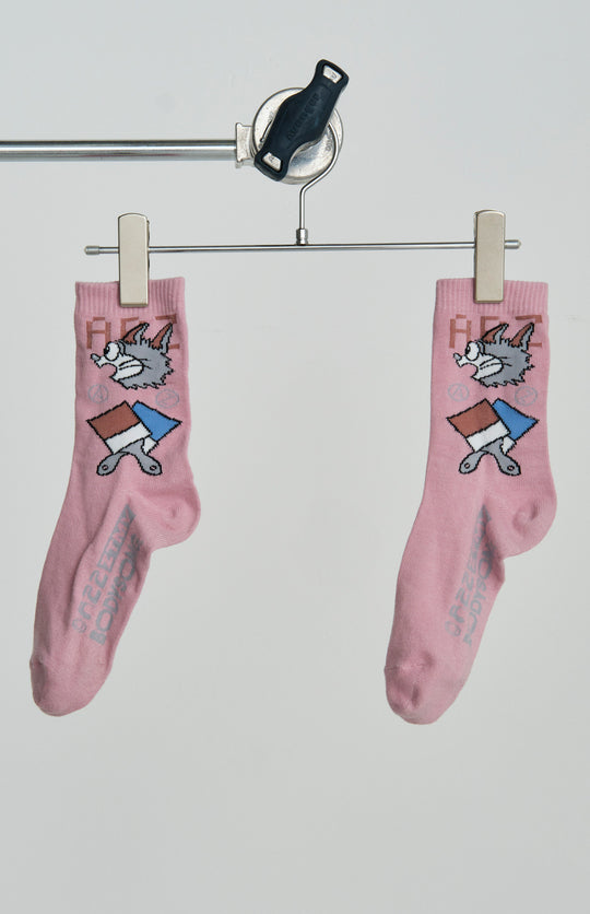 SOCKS! AZZM PINK