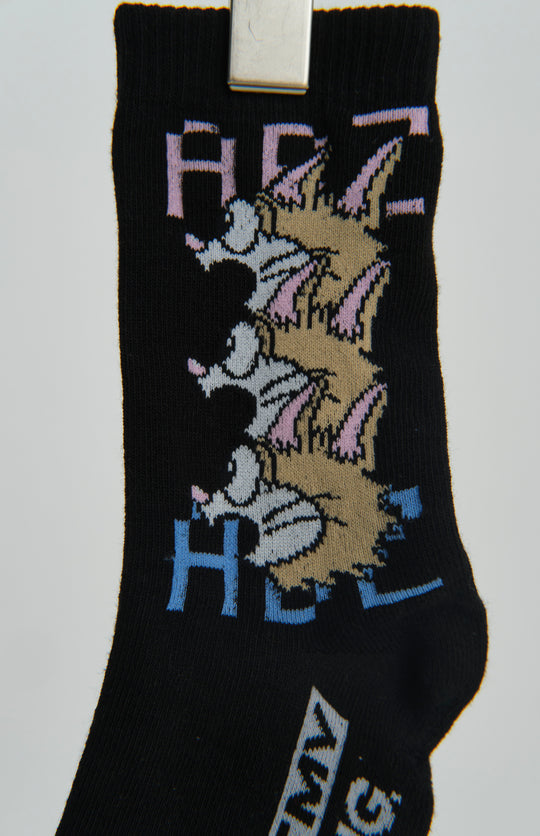 SOCKS! AZZM BLACK