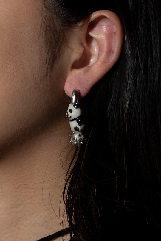 Panda Earring