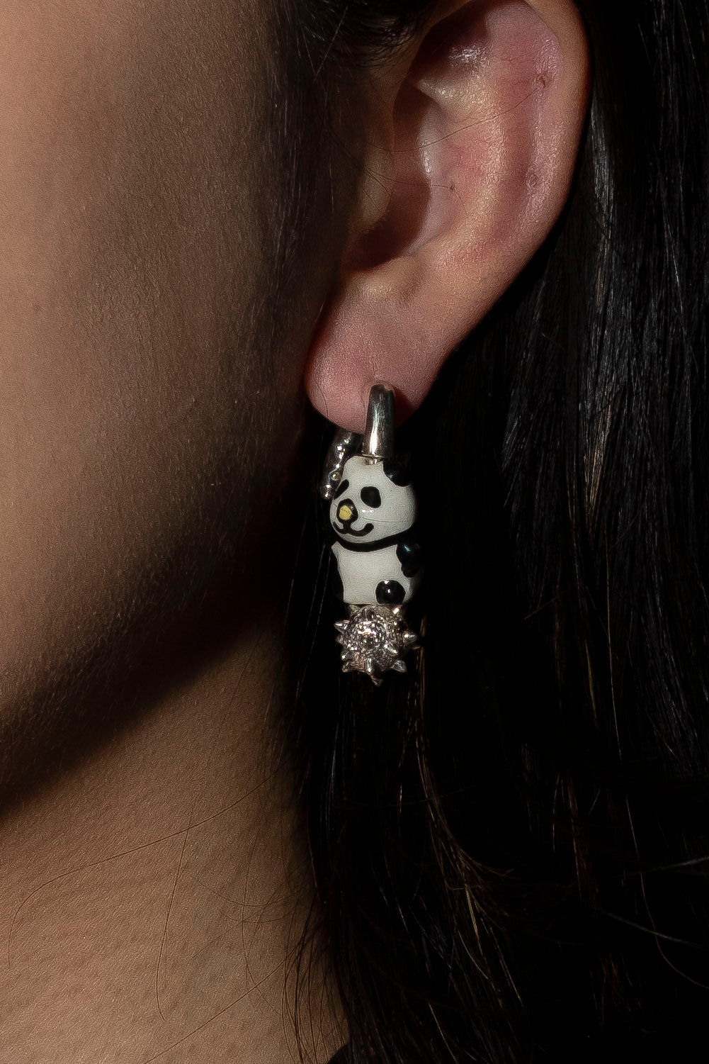 Panda Earring