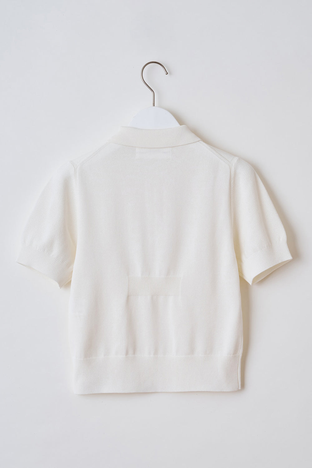 Knit polo shirt Off White