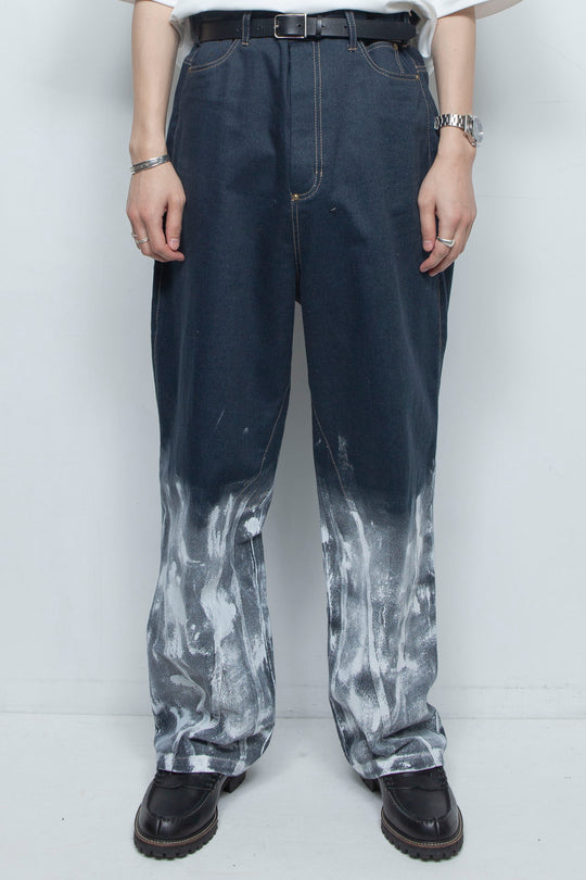 WET PAINT PANTS INDIGO