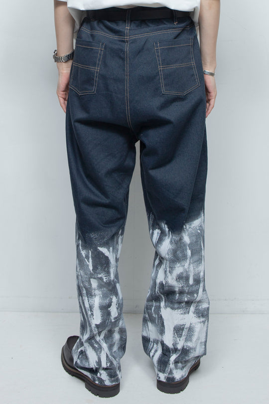WET PAINT PANTS INDIGO