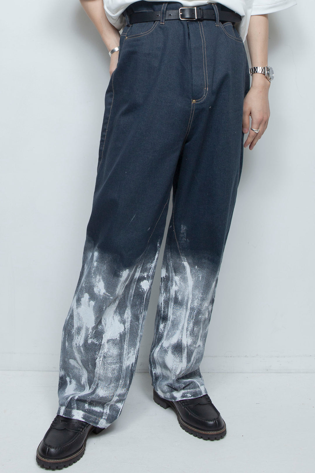 WET PAINT PANTS INDIGO