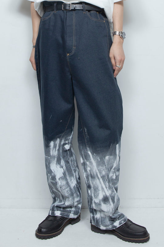 WET PAINT PANTS INDIGO