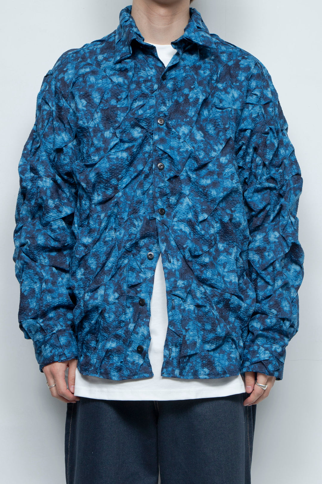 Stitch Light Shirt Navy