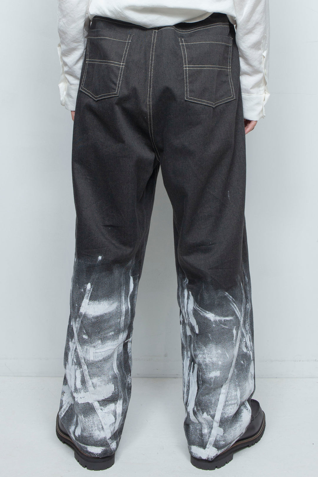 WET PAINT PANTS BLACK