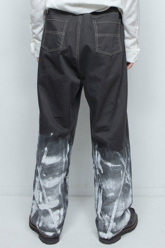 WET PAINT PANTS BLACK