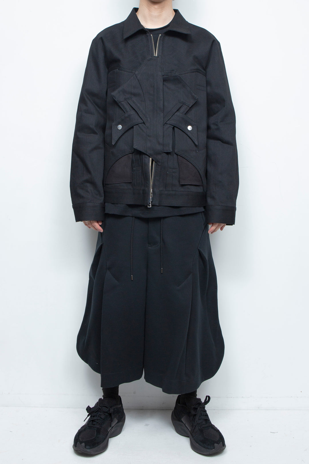 DTR CULOTTES SKIRT BLACK
