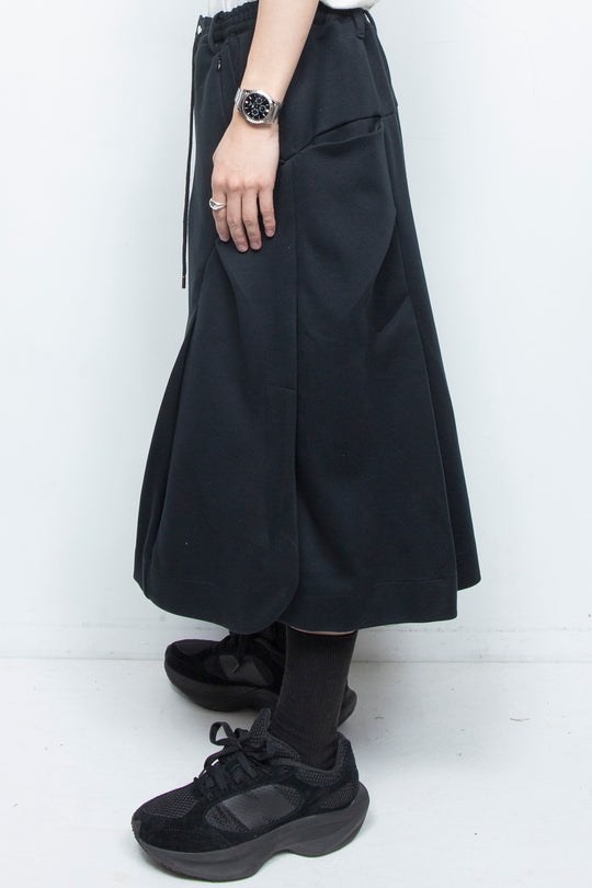 DTR CULOTTES SKIRT BLACK