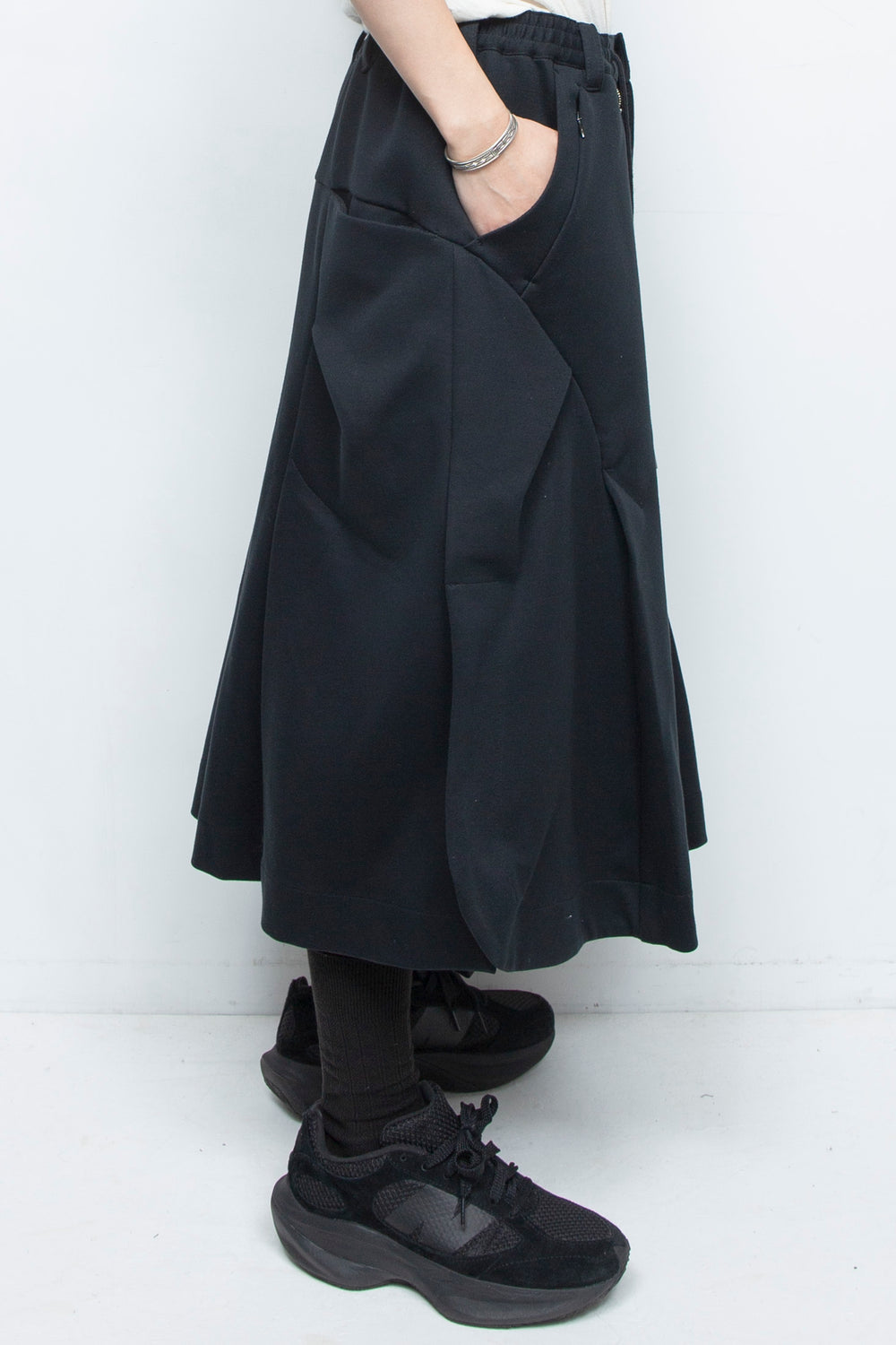 DTR CULOTTES SKIRT BLACK