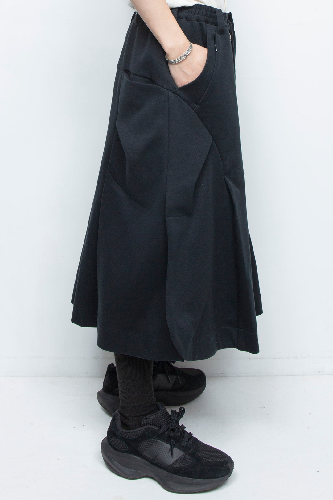 DTR CULOTTES SKIRT BLACK