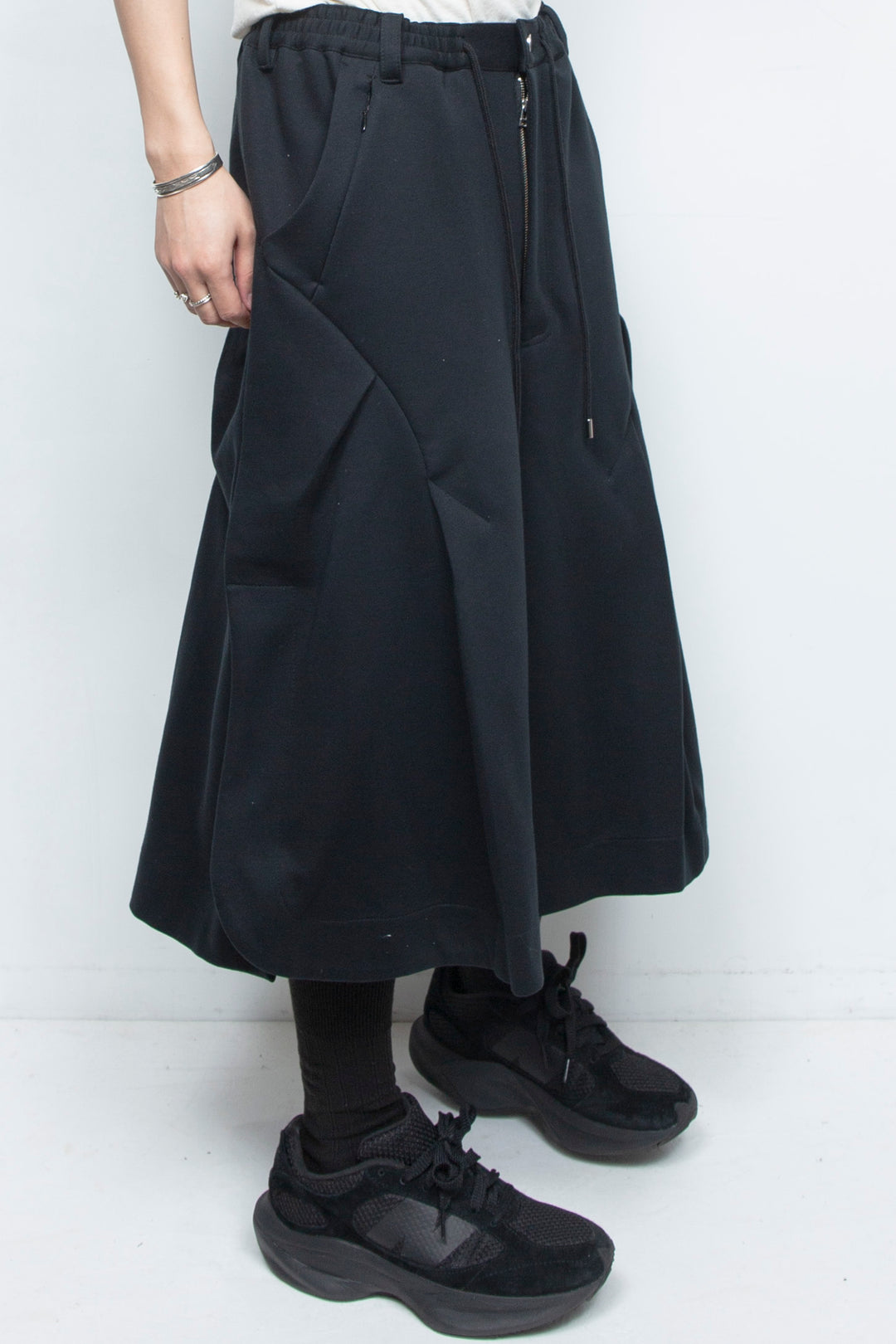DTR CULOTTES SKIRT BLACK
