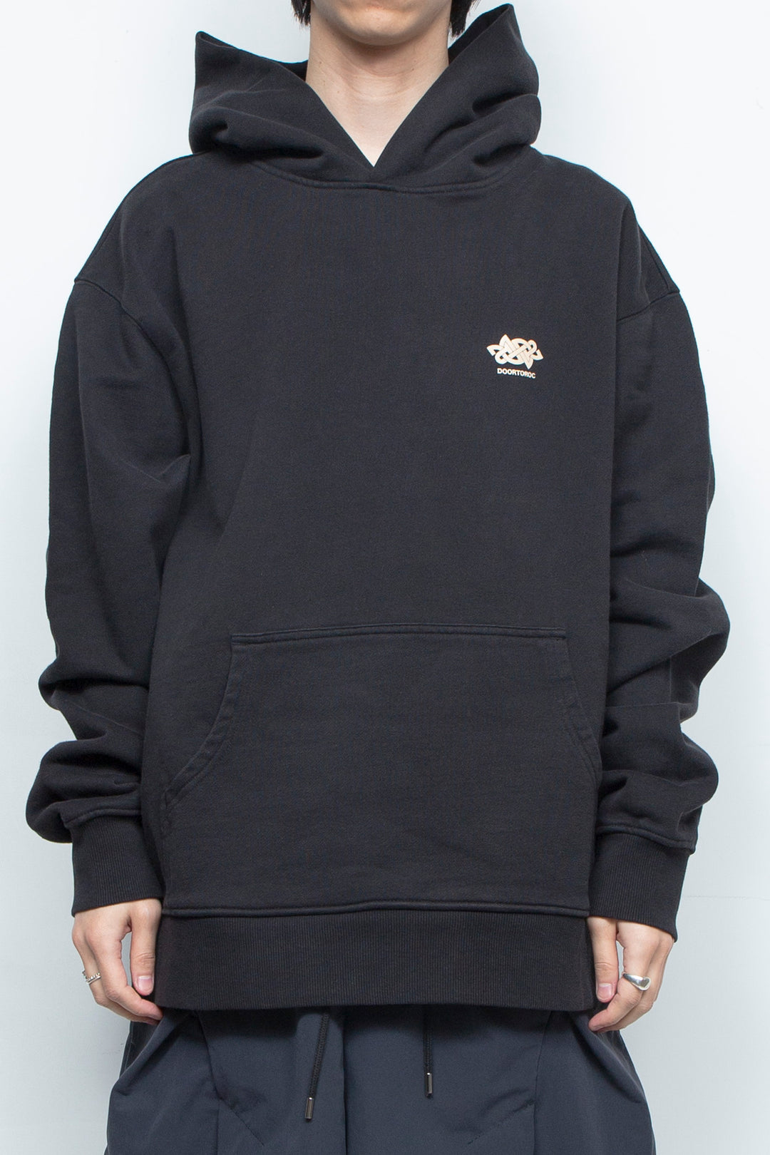 DTR BACK GRAPHIC HOODIE BLACK